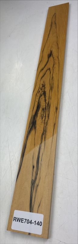 Fretboard Royal White Ebony  725x74x9mm  Unique Piece #140